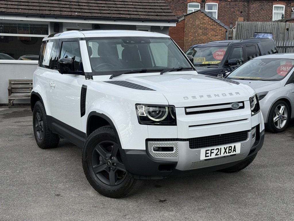 Land Rover Defender 90 P300 2021 21 Reg White