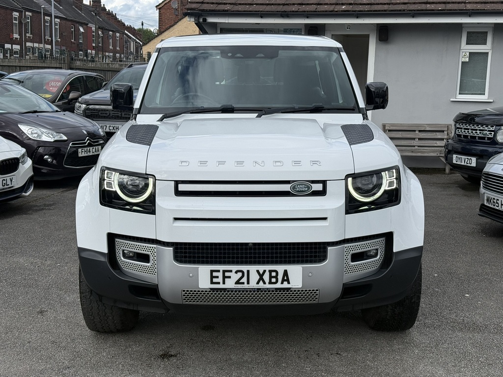 Land Rover Defender 90 P300 2021 21 Reg EF21XBA White #2