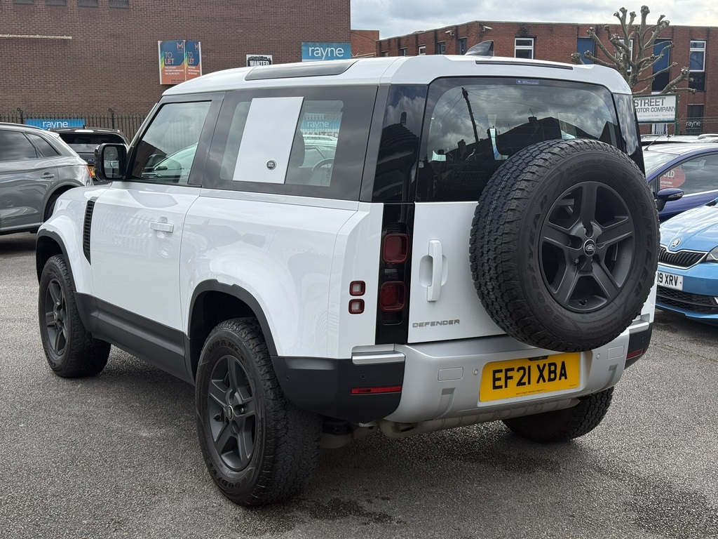 Land Rover Defender 90 P300 2021 21 Reg EF21XBA White #5