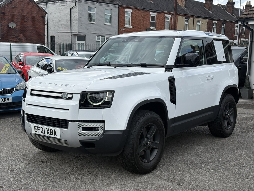 Land Rover Defender 90 P300 2021 21 Reg EF21XBA White #3