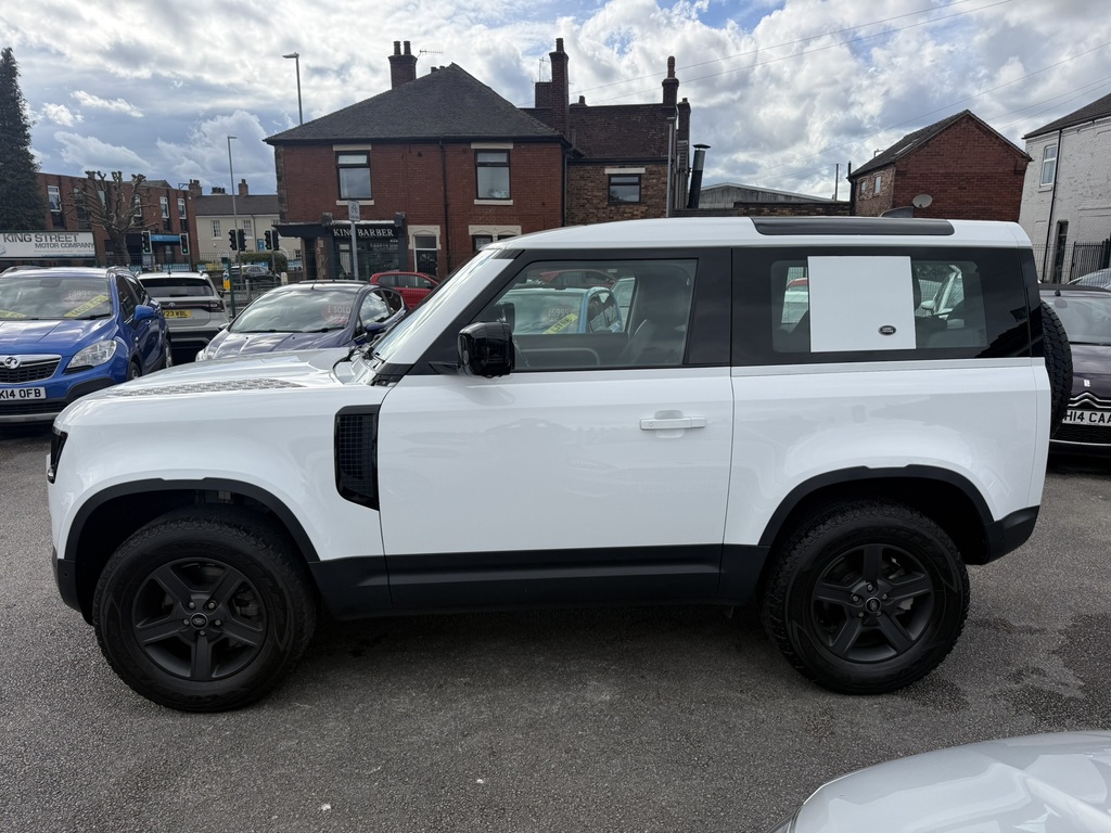 Land Rover Defender 90 P300 2021 21 Reg EF21XBA White #4