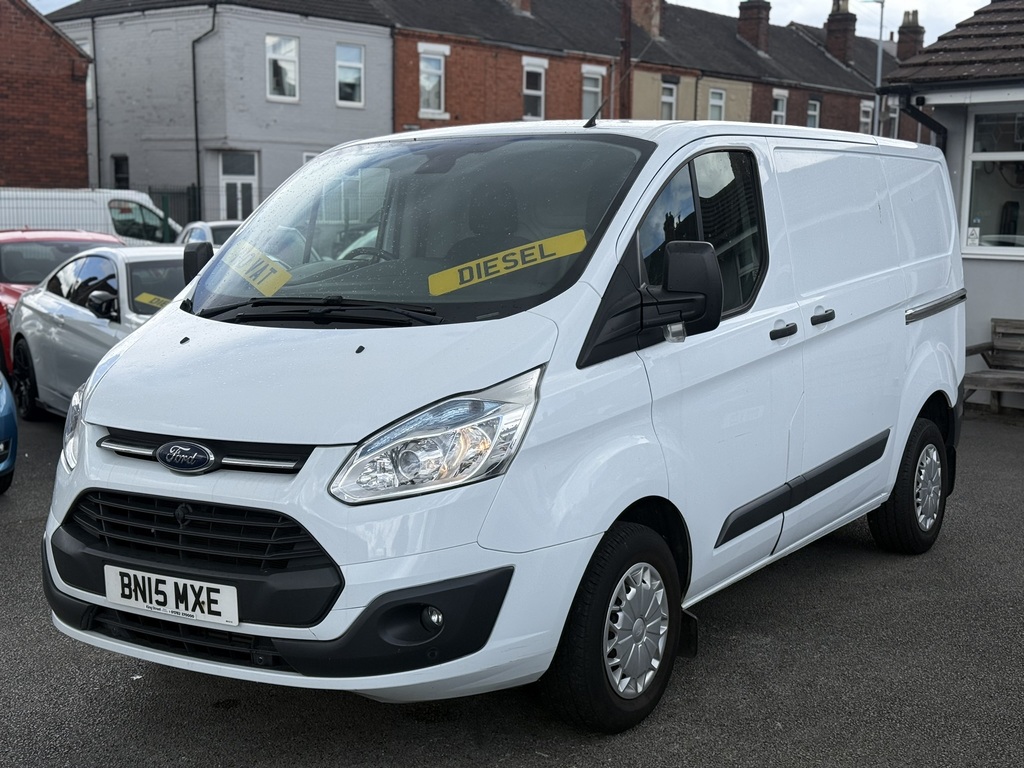 Ford Transit Custom Trend 2.2 Tdci 270 2015 15 Reg BN15MXE White #3