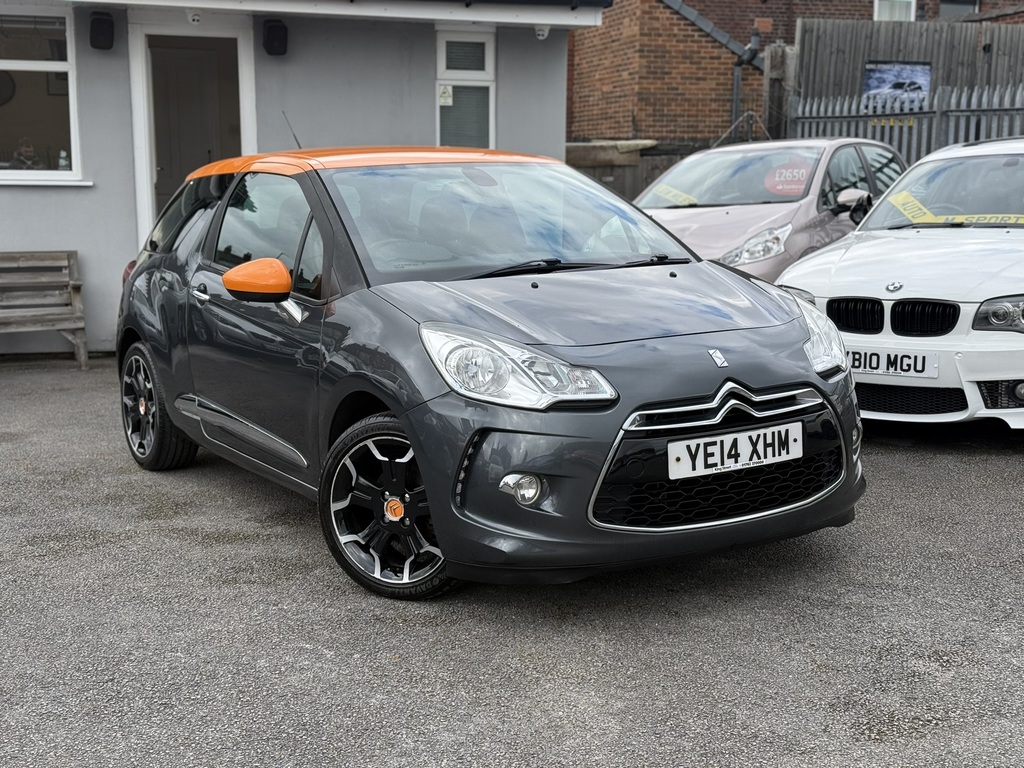 Citroen DS3 Dstyle By Benefit 1.6 Vti 2014 14 Reg Orange