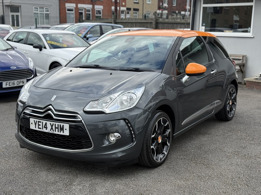 Citroen DS3 Dstyle By Benefit 1.6 Vti 2014 14 Reg Orange #3