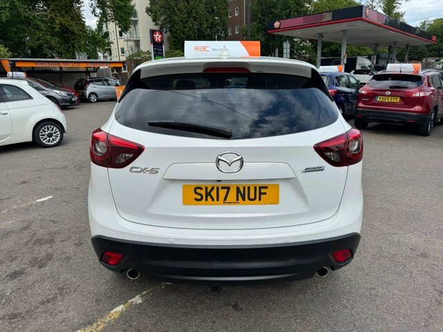 Mazda CX-5 2017 2.2 Skyactiv-d Sport Nav Suv Manua SK17NUF White #5
