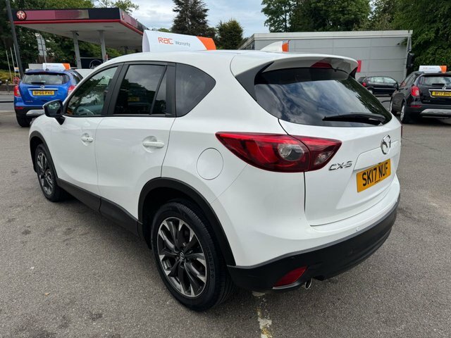 Mazda CX-5 2017 2.2 Skyactiv-d Sport Nav Suv Manua SK17NUF White #4