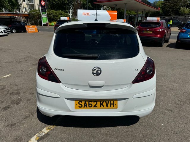 Vauxhall Corsa 2012 1.4 16V Sri Hatchback Euro SA62KVH White #5