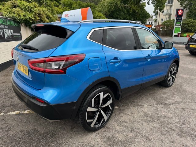 Nissan Qashqai 2017 1.6 Dci Tekna Suv Euro 6 S VO67FNU Blue #6