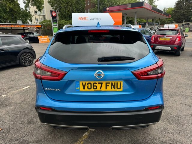 Nissan Qashqai 2017 1.6 Dci Tekna Suv Euro 6 S VO67FNU Blue #5