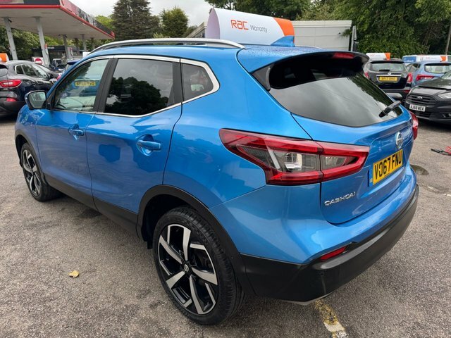 Nissan Qashqai 2017 1.6 Dci Tekna Suv Euro 6 S VO67FNU Blue #4