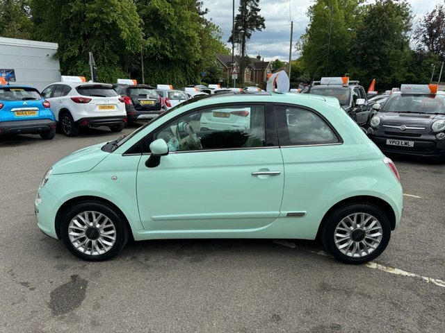 Fiat 500 2015 1.2 Lounge Hatchback Euro 6 MK15OAM Green #6