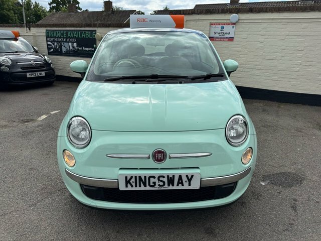 Fiat 500 2015 1.2 Lounge Hatchback Euro 6 MK15OAM Green #2