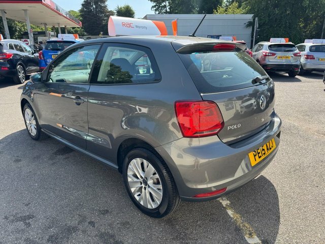 Volkswagen Polo 2015 1.0 Bluemotion Tech Se Hatchback M PE15AZJ Grey #4