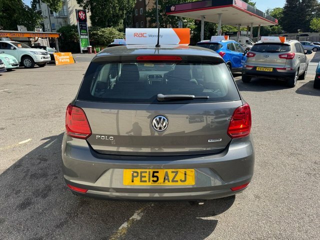 Volkswagen Polo 2015 1.0 Bluemotion Tech Se Hatchback M PE15AZJ Grey #5