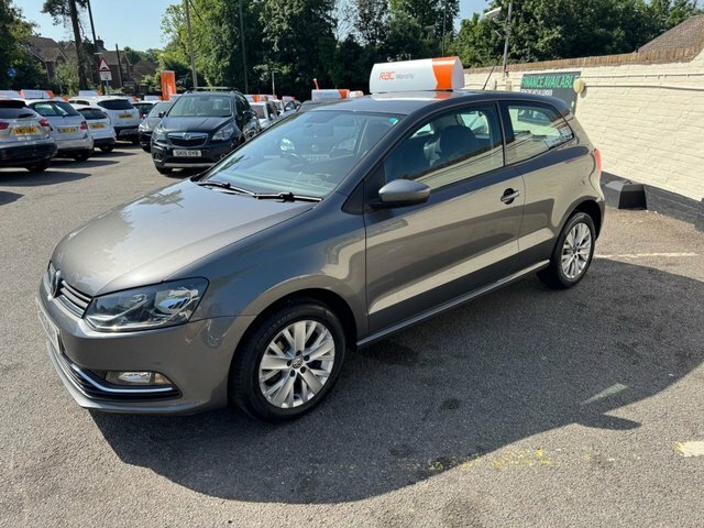 Volkswagen Polo 2015 1.0 Bluemotion Tech Se Hatchback M PE15AZJ Grey #3