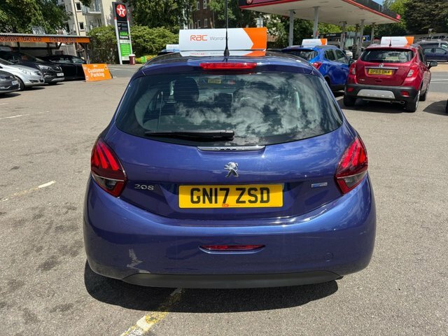Peugeot 208 2017 1.2 Puretech Active Hatchback Manu Blue #5