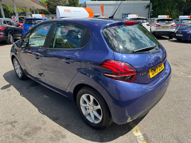 Peugeot 208 2017 1.2 Puretech Active Hatchback Manu Blue #4