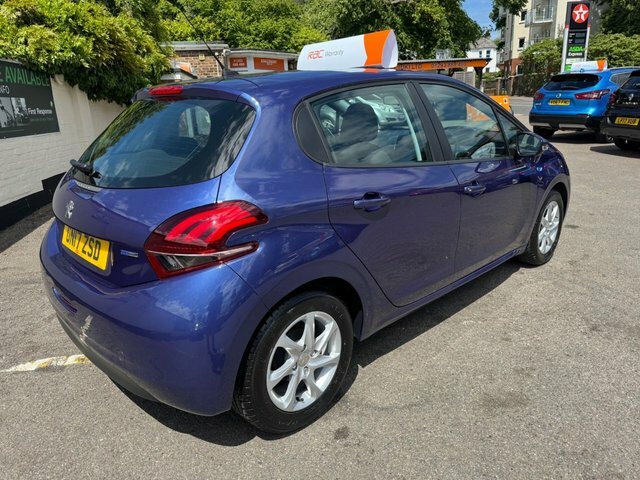 Peugeot 208 2017 1.2 Puretech Active Hatchback Manu Blue #6