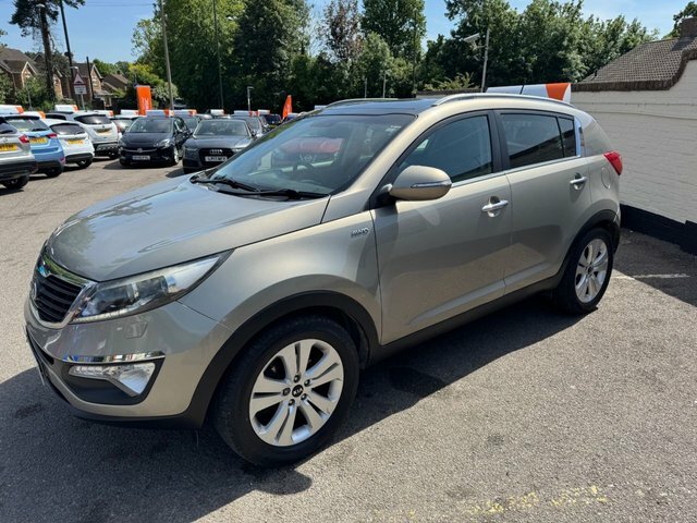 Kia Sportage 2012 2.0 Crdi Kx-3 Suv Awd Euro 5 Silver #3