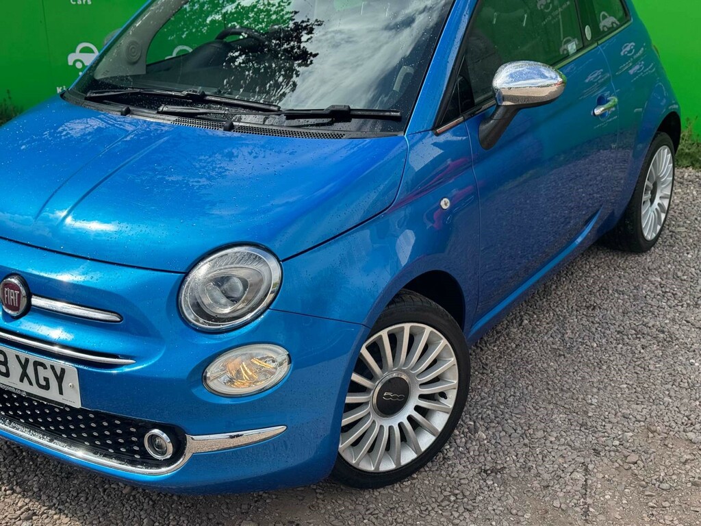 Fiat 500 Mirror GF18XGY Blue #6