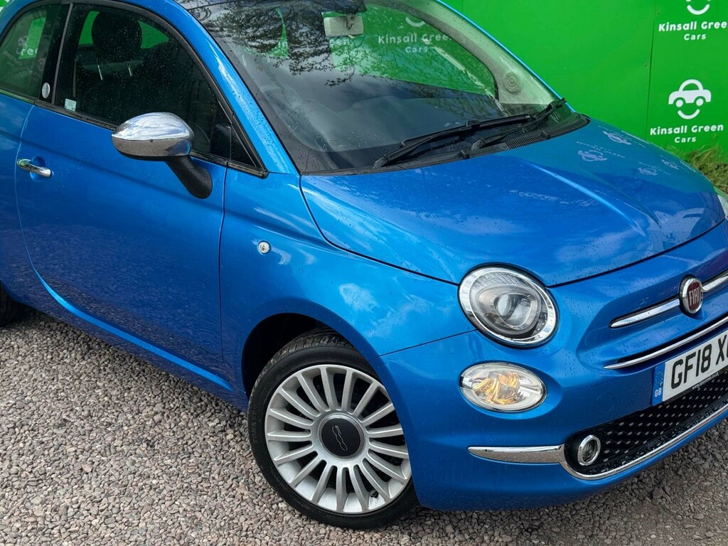 Fiat 500 Mirror GF18XGY Blue #5