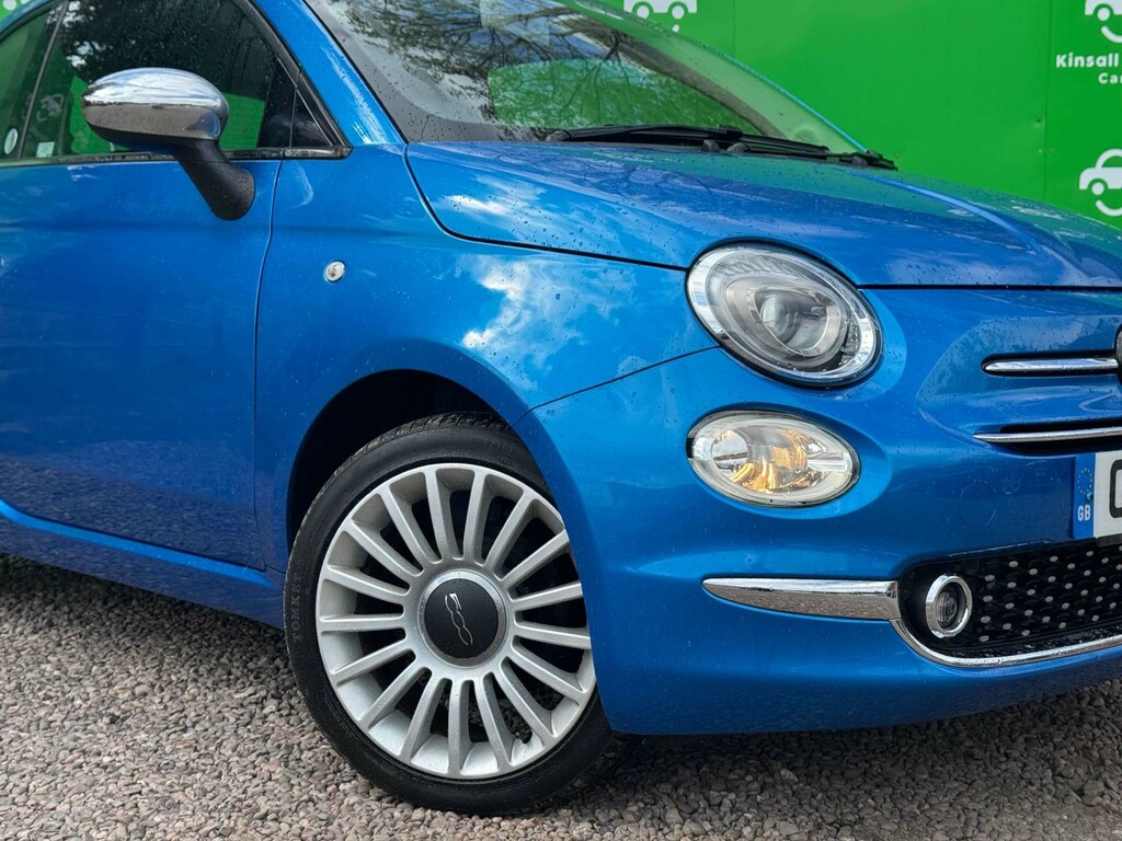 Fiat 500 Mirror GF18XGY Blue #3