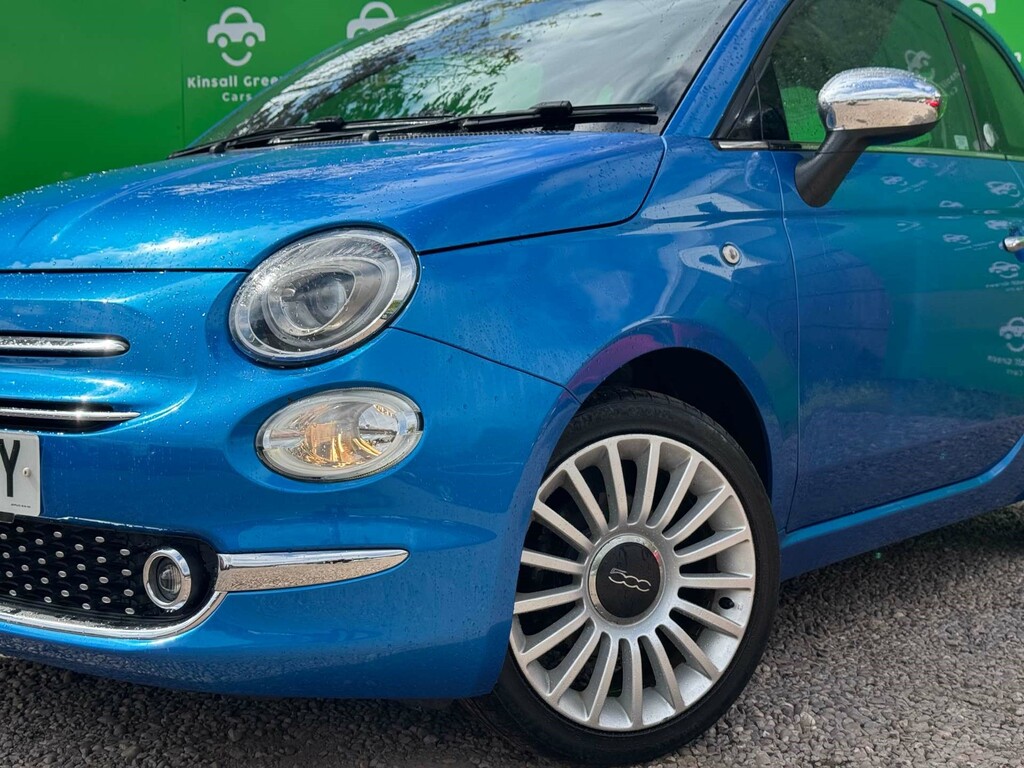 Fiat 500 Mirror GF18XGY Blue #4