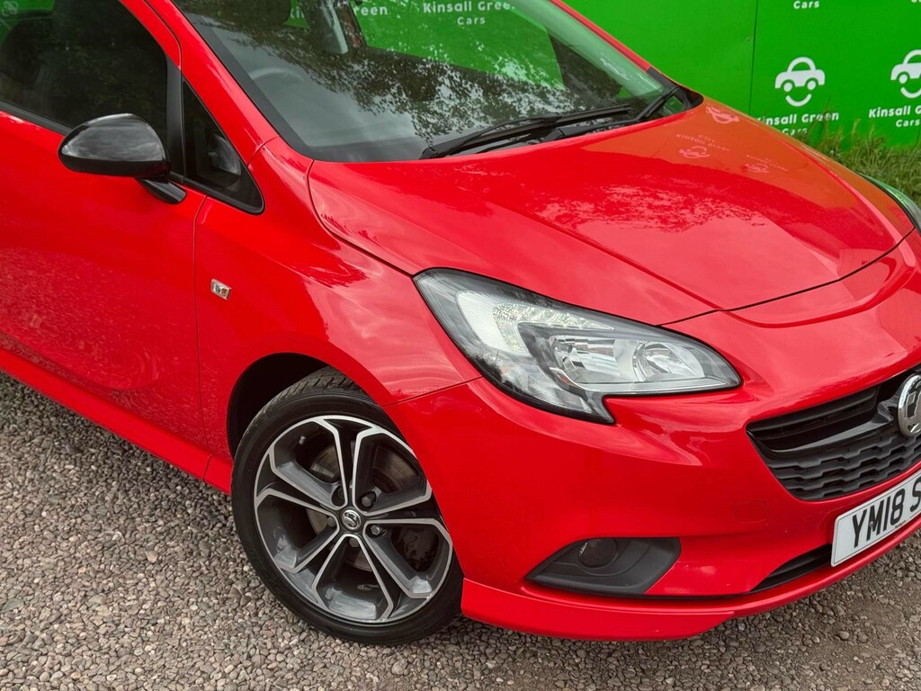 Vauxhall Corsa Red Edition T Ss YM18SSV Red #5