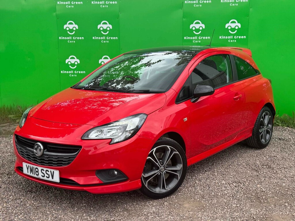 Vauxhall Corsa Red Edition T Ss YM18SSV Red #2