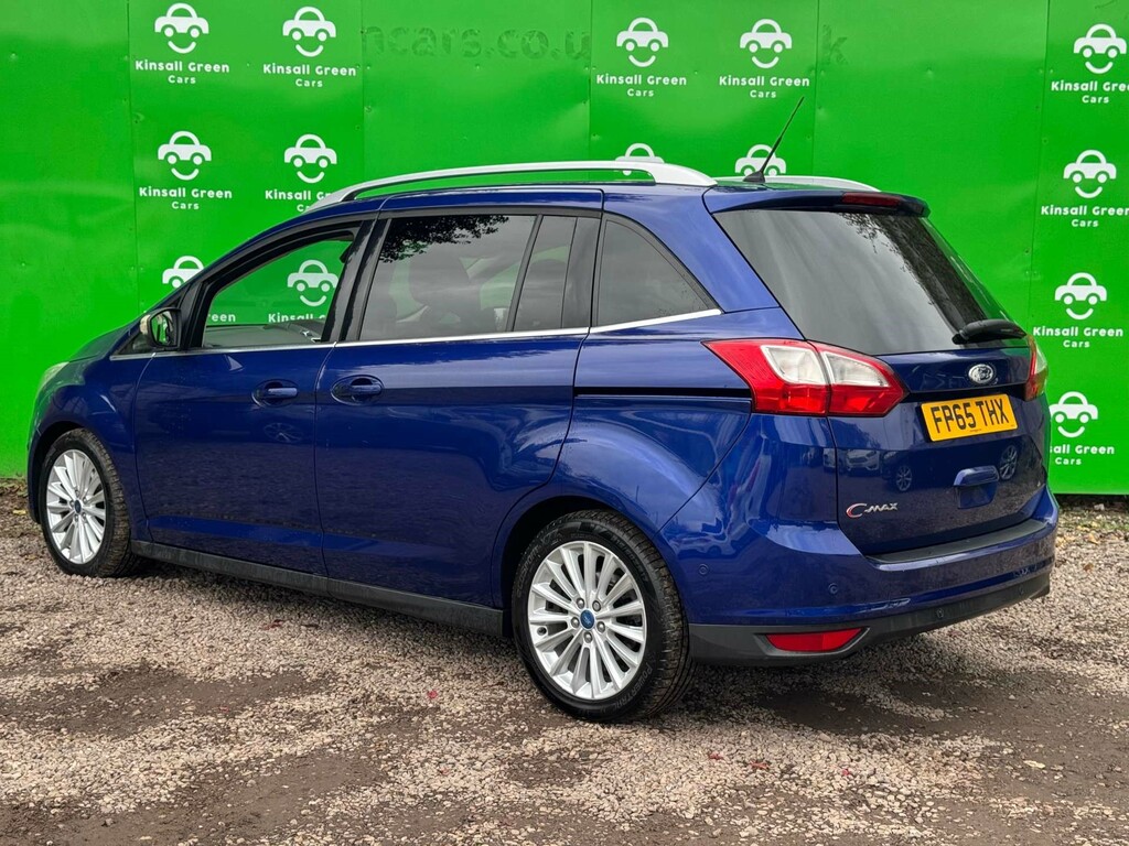 Ford Grand C-Max Grand Titanium Tdci FP65THX Blue #5