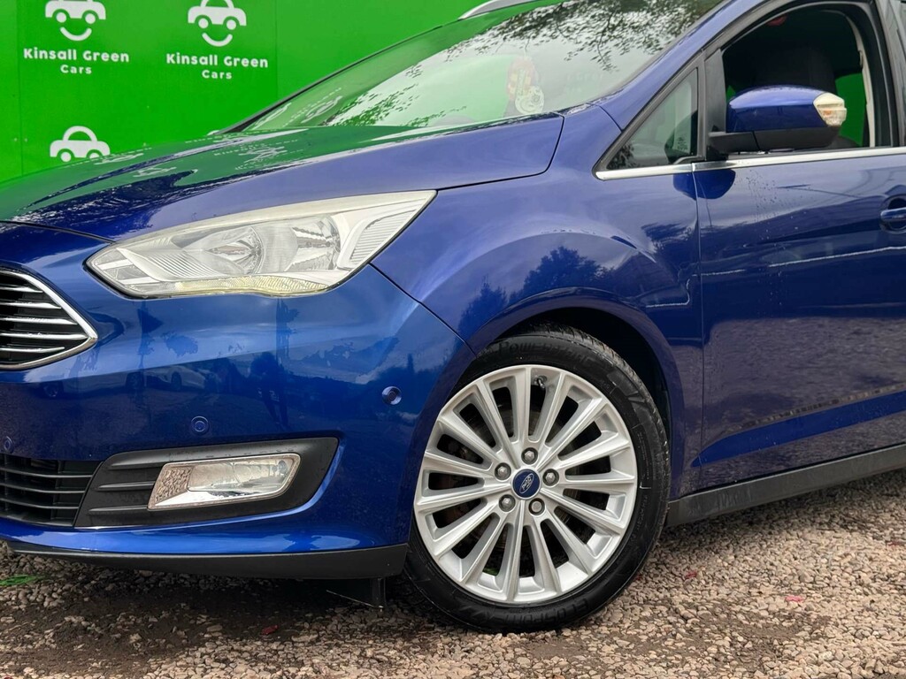 Ford Grand C-Max Grand Titanium Tdci FP65THX Blue #4