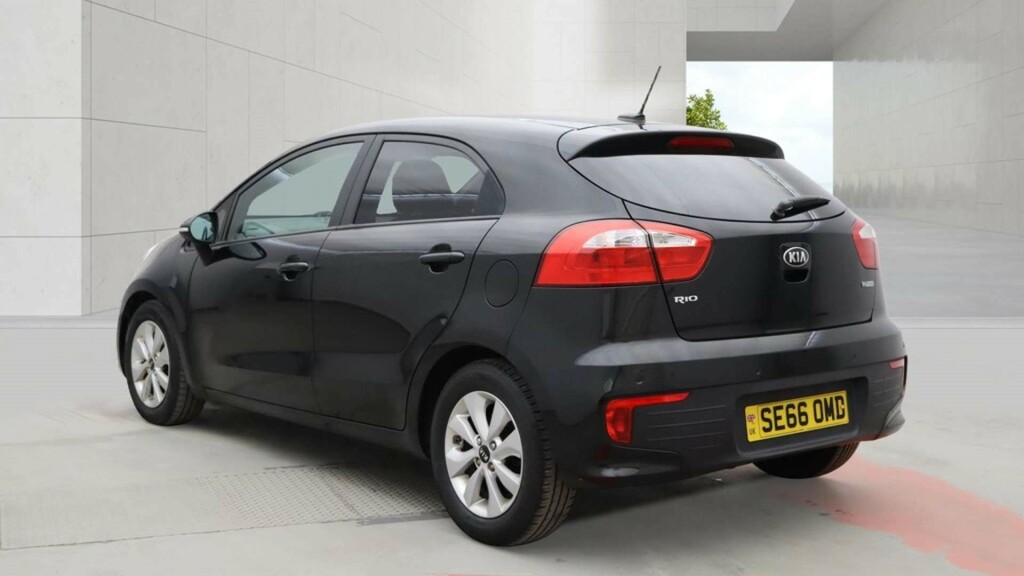 Kia RIO Se Isg SE66OMD Black #4