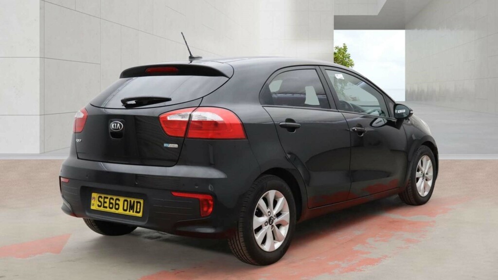 Kia RIO Se Isg SE66OMD Black #3