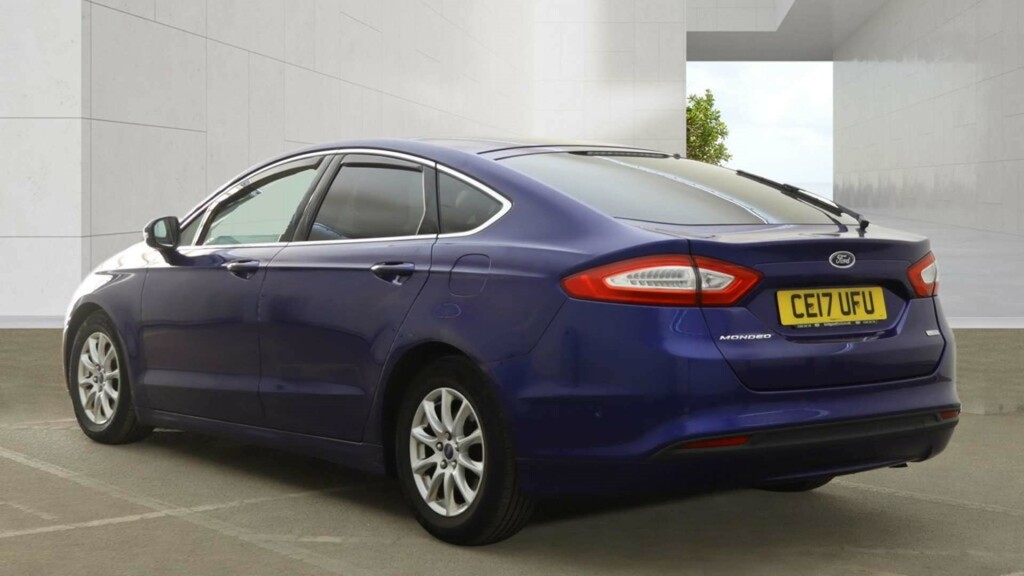 Ford Mondeo Zetec Econetic Tdci CE17UFU Blue #3