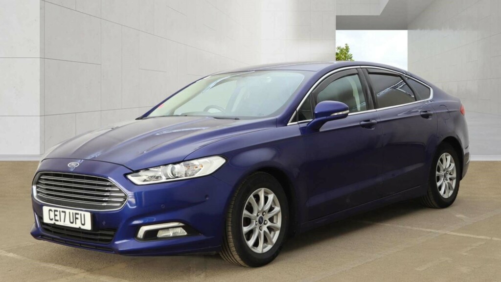 Ford Mondeo Zetec Econetic Tdci CE17UFU Blue #2