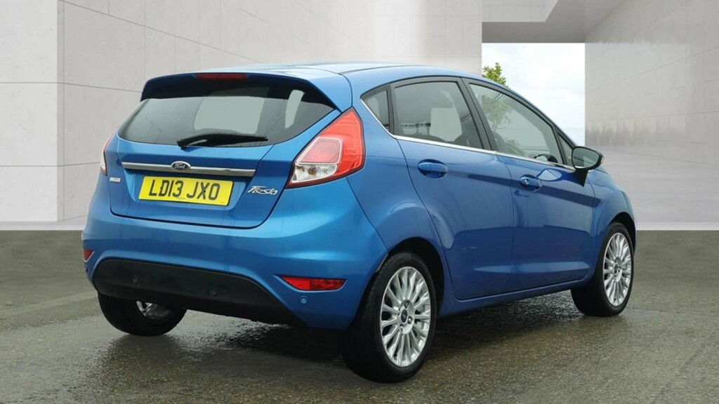 Ford Fiesta Titanium Blue #4