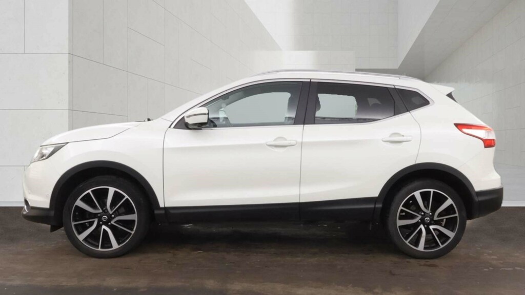 Nissan Qashqai Tekna Dci VK15JEU White #6