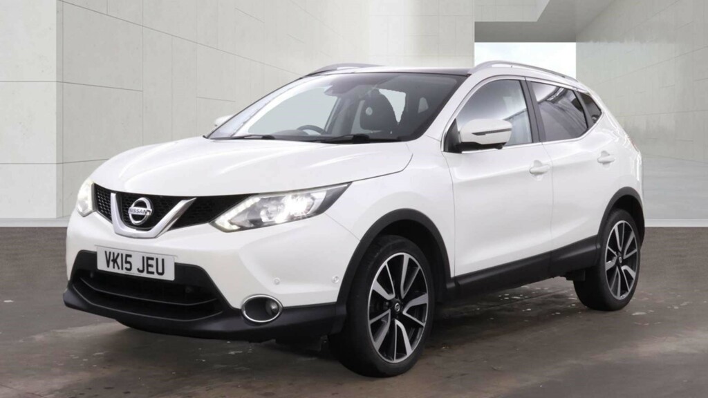 Nissan Qashqai Tekna Dci VK15JEU White #2