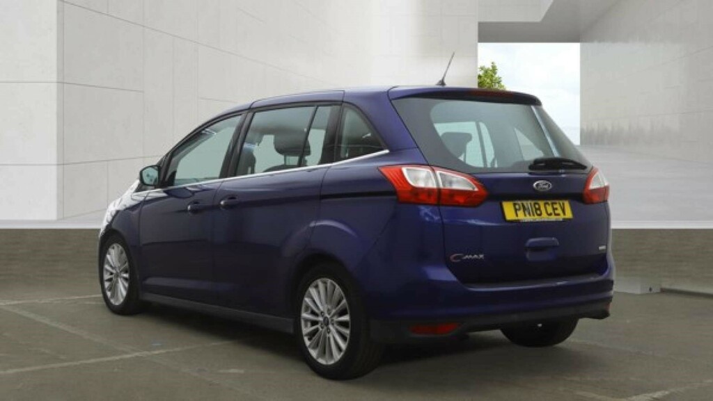 Ford Grand C-Max Grand Titanium T PN18CEV Blue #5