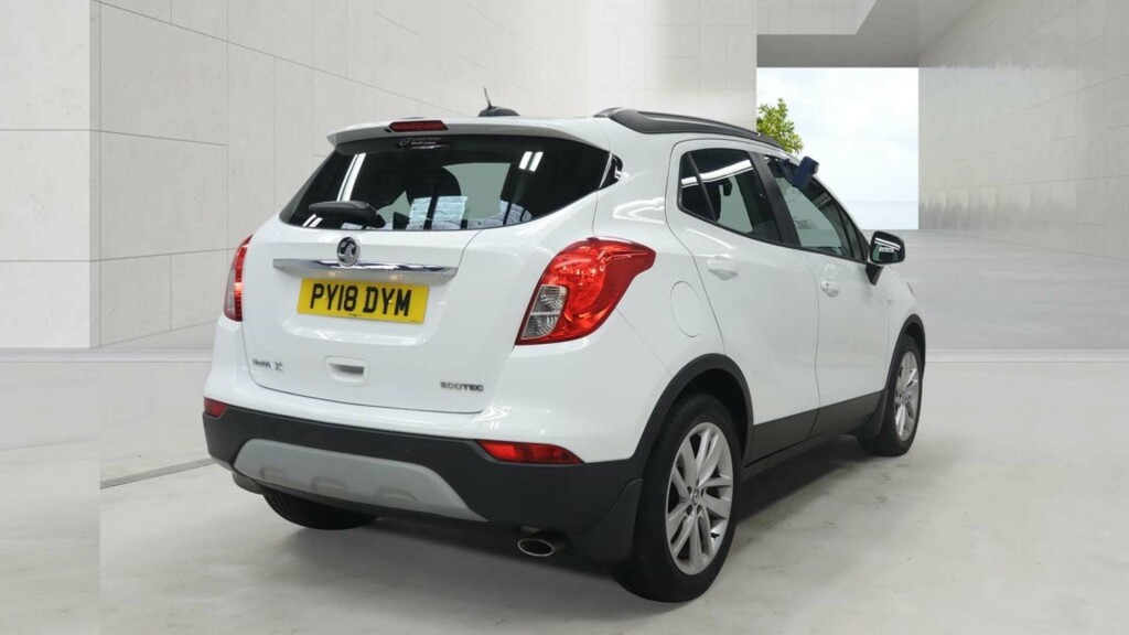 Vauxhall Mokka X Active Ecotec Ss PY18DYM White #4