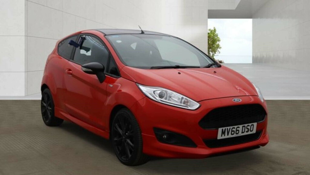 Ford Fiesta St-line Red Edition Red