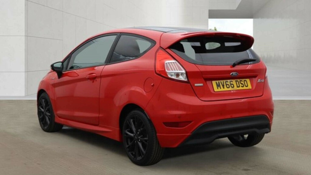 Ford Fiesta St-line Red Edition MV66DSO Red #3