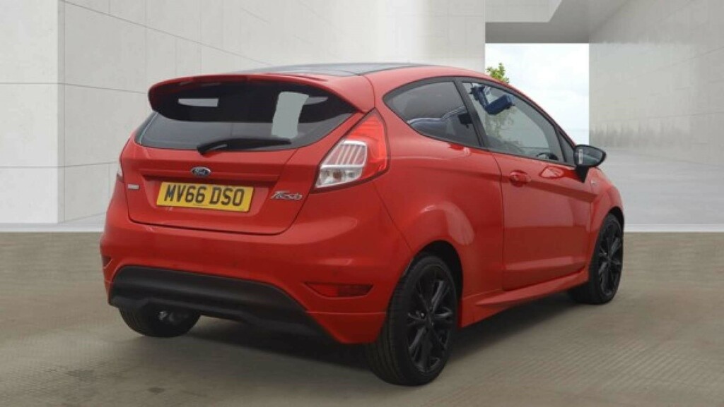 Ford Fiesta St-line Red Edition MV66DSO Red #4