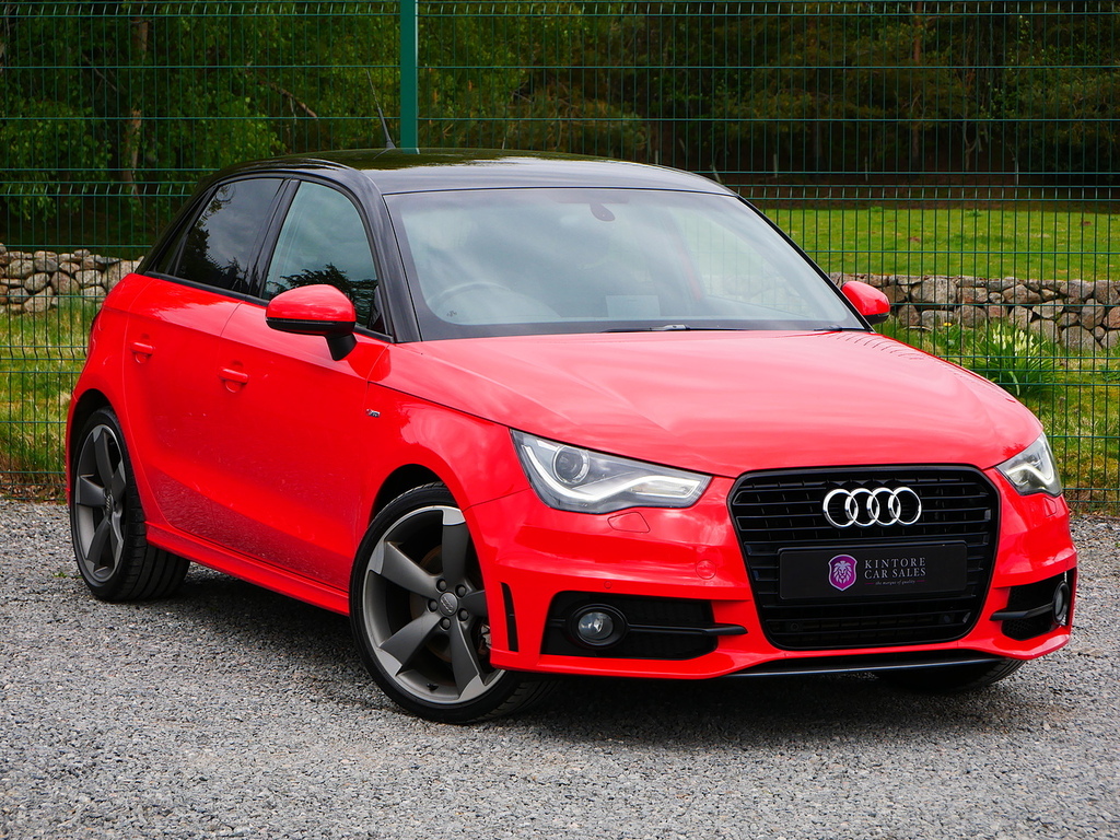 Audi A1 1.4 Tfsi Black Edition Sportback S-tronic U3334 Red