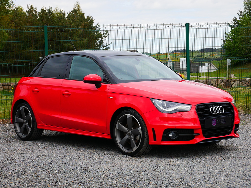 Audi A1 1.4 Tfsi Black Edition Sportback S-tronic U3334 SW63GZC Red #2
