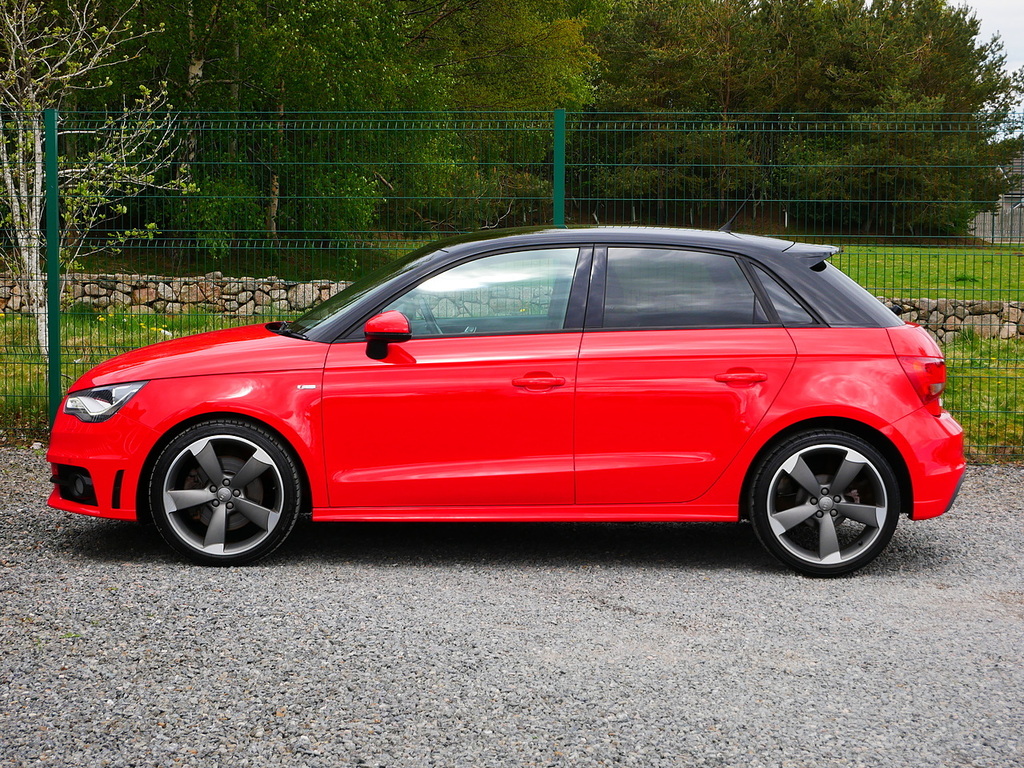 Audi A1 1.4 Tfsi Black Edition Sportback S-tronic U3334 SW63GZC Red #6