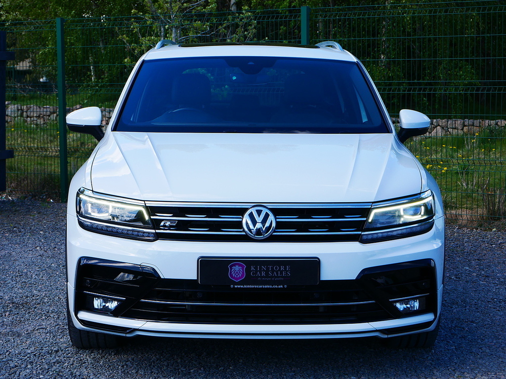 Volkswagen Tiguan 2.0 Tdi R-line Dsg 4Motion Euro 6 U3340 Ulez KR67ETL White #3