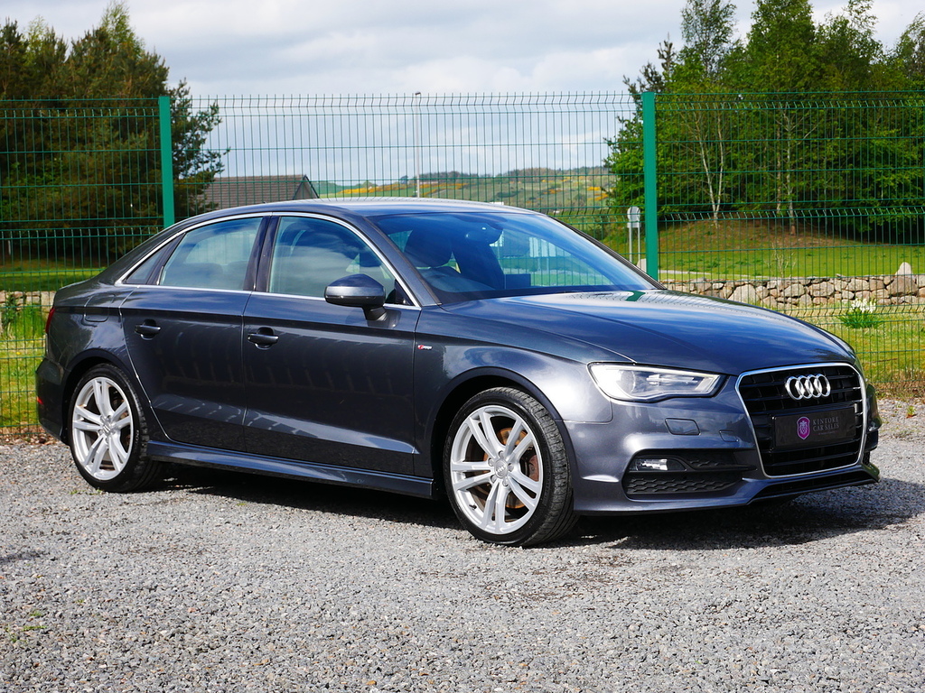 Audi A3 1.8 Tfsi S Line Saloon U3308 Ulez Grey #2