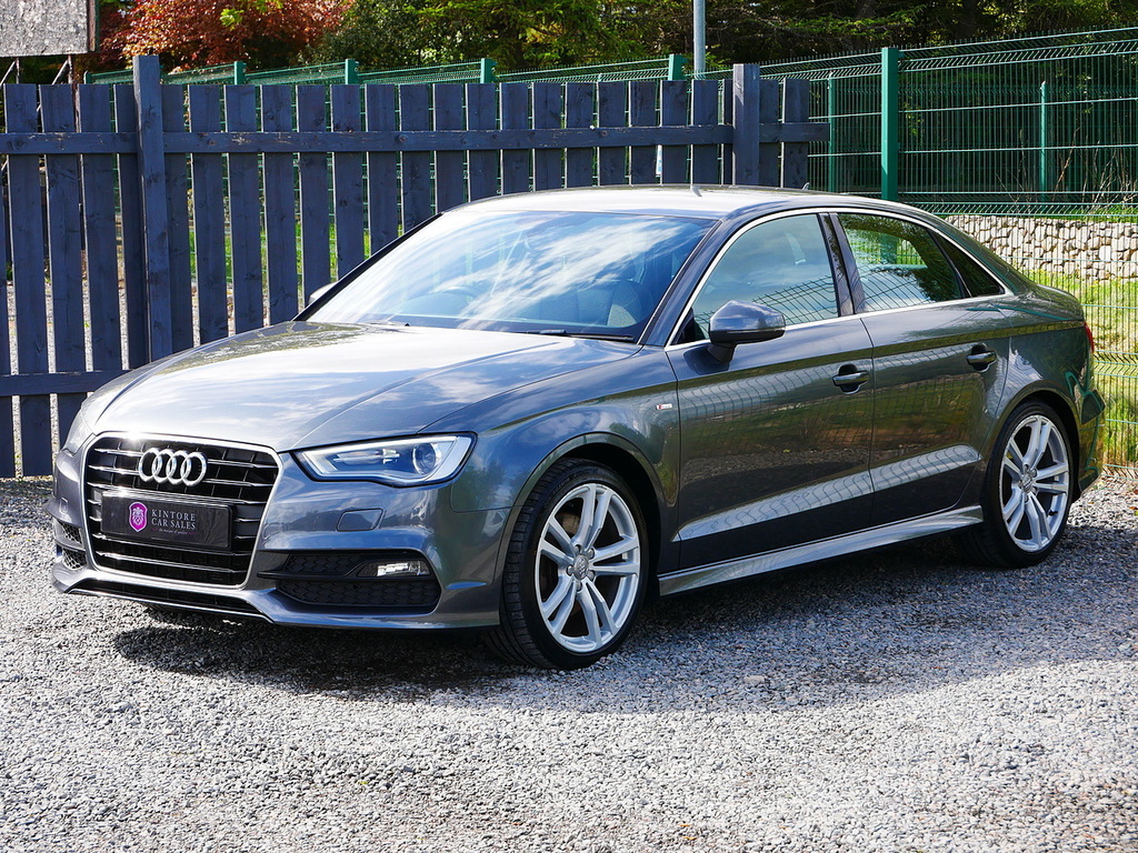 Audi A3 1.8 Tfsi S Line Saloon U3308 Ulez Grey #4