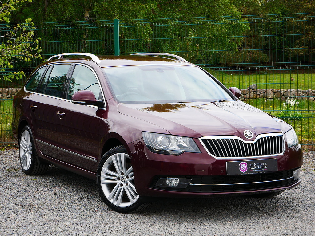 Skoda Superb 2.0 Tdi Elegance Estate Dsg U3181 Red